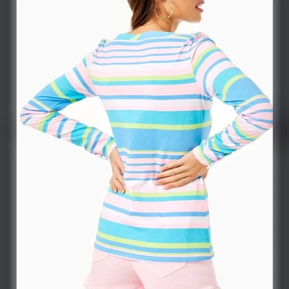 Lilly Pulitzer Aleah Top - Picture 2 of 8